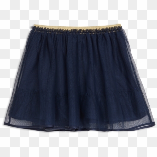 Tulle Skirt Blue - Miniskirt, HD Png Download