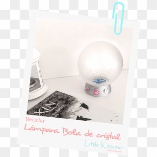 Lámpara Bola De Cristal - Ceramic, HD Png Download