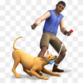 Como El Pelaje De Ese Perro Me Salen A Mi A Pesar De - Sims 3 Pets Render, HD Png Download