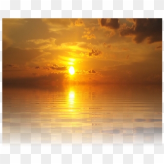#sun #sunset #background #landscape #wallpaper #clouds - Sun, HD Png Download