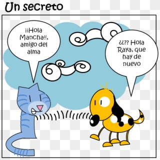 Chiste Nececito Contarte Un Secreto - Cartoon, HD Png Download