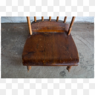Unfinished Vintage Wooden Children's Rocker - Chair, HD Png Download