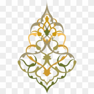 Turkish Pattern, Arabic Pattern, Oriental Pattern, - Floral Islamic Ornament Png, Transparent Png