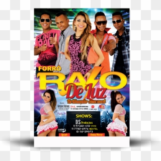 Forró Raio De Luz - Flyer, HD Png Download
