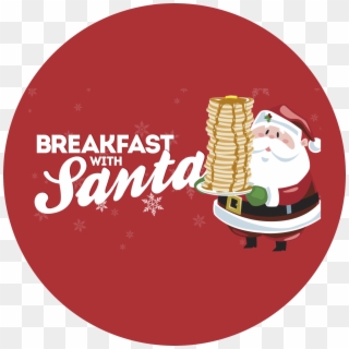 Breakfast With Santa Visit Stillwater - Breakfast With Santa Transparent, HD Png Download