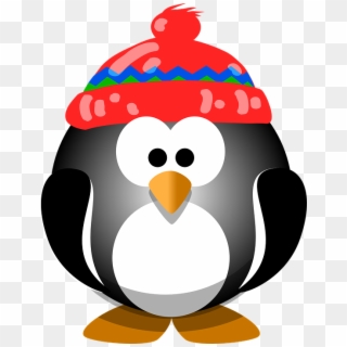 Bird Clipart Winter - Funny Penguin Clipart, HD Png Download