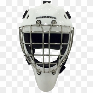 Bandit Junior » Masked Marvel Goalie Helmets » Its - Hockey Goalie Mask Front, HD Png Download
