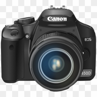 Canon 450d Vector By Crazyl0cke - Canon 450d Logo Png, Transparent Png