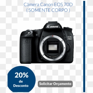 Image-3 - Canon 70d Body, HD Png Download