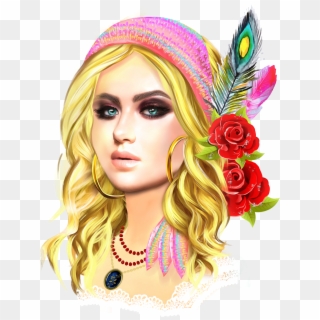 The Wannabe Gypsy - Illustration, HD Png Download
