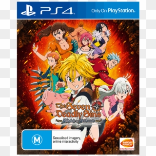 The Seven Deadly Sins - Seven Deadly Sins Ps4, HD Png Download