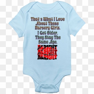 Nursery Girls Dazed And Confused One-piece Baby Bodysuit - Funny Onesies, HD Png Download