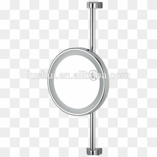 Double Sides Led Round Chrome Wall Mounted Bathroom - Toilet, HD Png Download