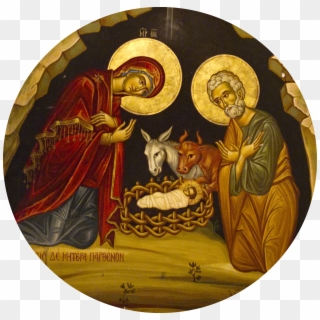 Christmas, Sermon, Luke - Silver Star Marking Jesus' Birthplace, HD Png Download