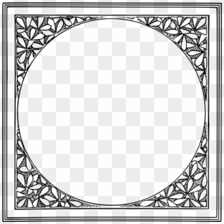 Computer Icons Picture Frames Drawing Music Of The - Patterned Frame, HD Png Download
