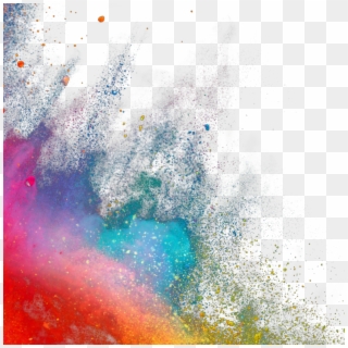#brilho #explosão #cores - Painting, HD Png Download