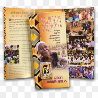 Gogo Grandmothers Tri-fold Brochure - Flyer, HD Png Download
