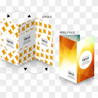 Three Fold Brochure - แผ่น พับ 3 พับ, HD Png Download