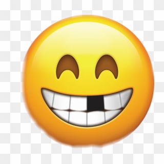 #emoji #feliz #dente #dentes - Emoji With Braces Transparent Background, HD Png Download