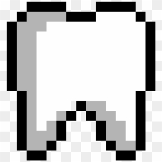 Dente - Pixel Art Emoji, HD Png Download