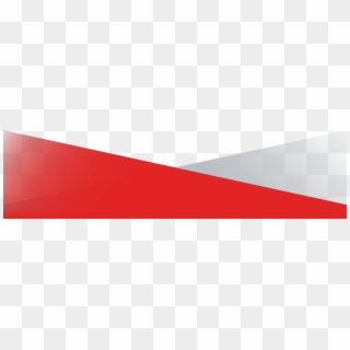 Red Gray Footer Header - Red Header And Footer Png, Transparent Png