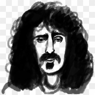 Frank Zappa - Illustration, HD Png Download