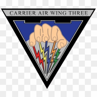 Carrier Air Wing 3 Patch - Sign, HD Png Download