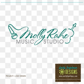 Logo Design For Music Studio - Calligraphy, HD Png Download