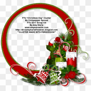 Transparent Holiday Frames - Cluster Png Merry Christmas, Png Download