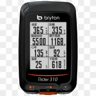 Detalles Acerca De Nuevo Bryton Rider 310 C Cadencia - Mobile Phone, HD Png Download