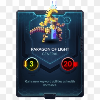 To Stand Before The Paragon Is To Face Absolute Retribution - Mirrorim Duelyst, HD Png Download