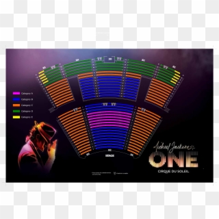 Please Refer To Seating Plans For More Details - Mandalay Bay Cirque Du Soleil Seating, HD Png Download