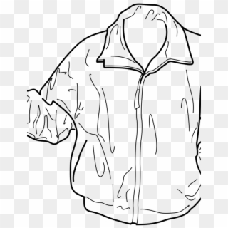 Jacket Winter Clothing Coat White - Jacket Clip Art, HD Png Download