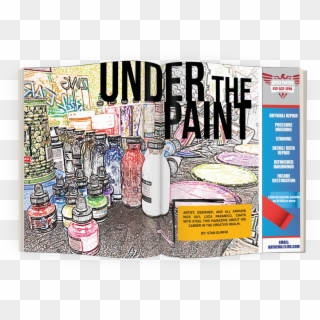 Under The Paint - Flyer, HD Png Download