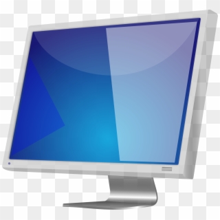 Monitor, Display, Computer, Screen, Isolated - Stiforp, HD Png Download