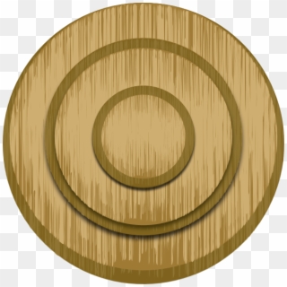 Wood Target Clip Art - Wood Clip Art, HD Png Download