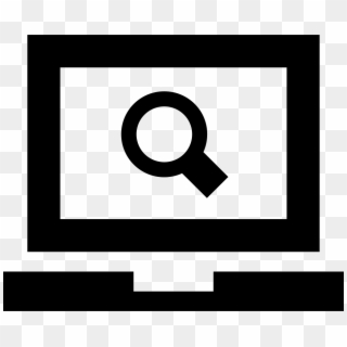 Search Symbol On Laptop Comments - Circle, HD Png Download