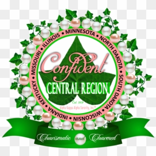 Alpha Kappa Alpha Sorority, Inc - Aka Central Region Logo, HD Png Download