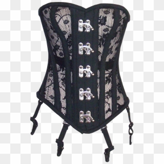 Heavy Duty Corset Top With Silver C Cup Hooks - Chair, HD Png Download