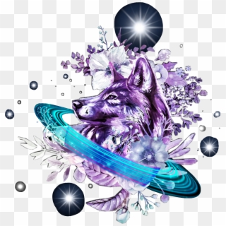 Wolf Sticker - Illustration, HD Png Download