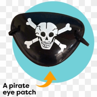 Pirate Eye Patch - Pirate Eye Patch Transparent, HD Png Download