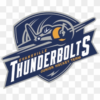 Evansville Jr - Thunderbolts - Thunderbolts Hockey, HD Png Download
