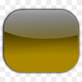 Free Gold Button 006 - Png Transparent Glossy Button, Png Download