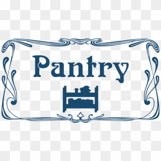 This Free Icons Png Design Of Pantry Door Sign - Pantry Clipart, Transparent Png