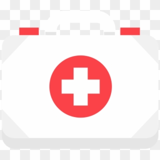 First Aid Kit Flat Icon Vector - First Aid Kit Svg, HD Png Download