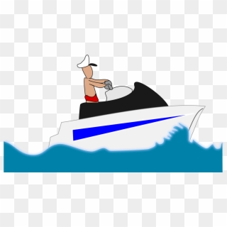 Banana Boat Leisure Yacht Computer Icons - Hombre En Barco Png, Transparent Png