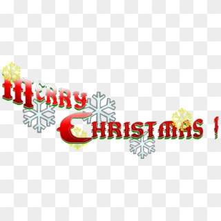 Merry Christmas Font 3 - Graphic Design, HD Png Download
