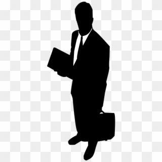Businessman Man Silhouette Png Image - Business Man Logo Png, Transparent Png