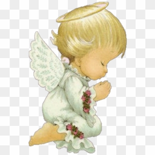 #angels #cherub #wings #vintage #tumblraesthetic #praying - Praying Angel Child, HD Png Download