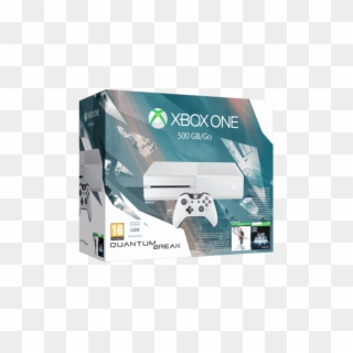 Get A Special Edition White Xbox One 500gb Console - Xbox One Quantum Break Bundle, HD Png Download